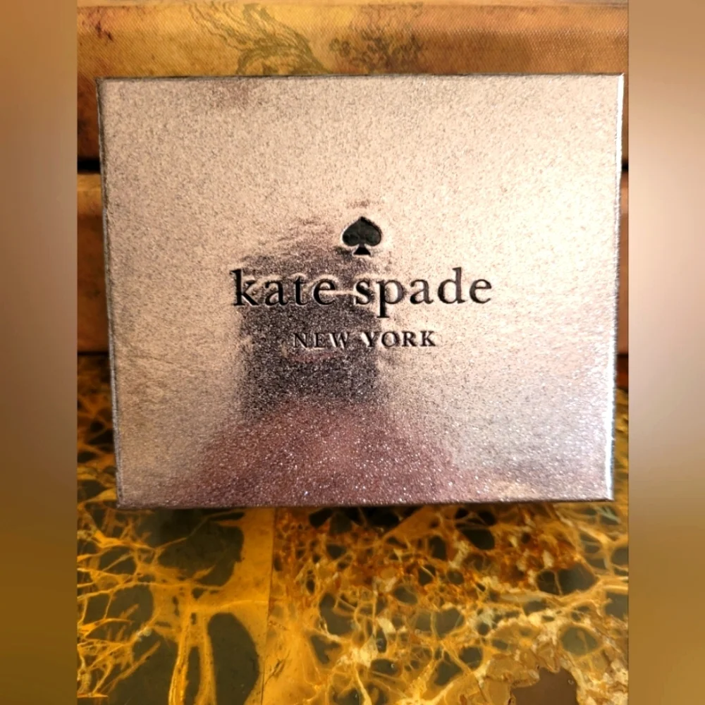 Kate Spade New York Lavender Metallic Card Holder
